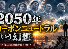2050年カーボンニュートラルという幻想──シリーズ「CCSは地球を救うのか？」⑤